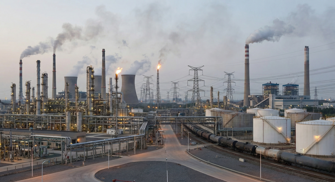 Impianto industriale per prodotti energetici
